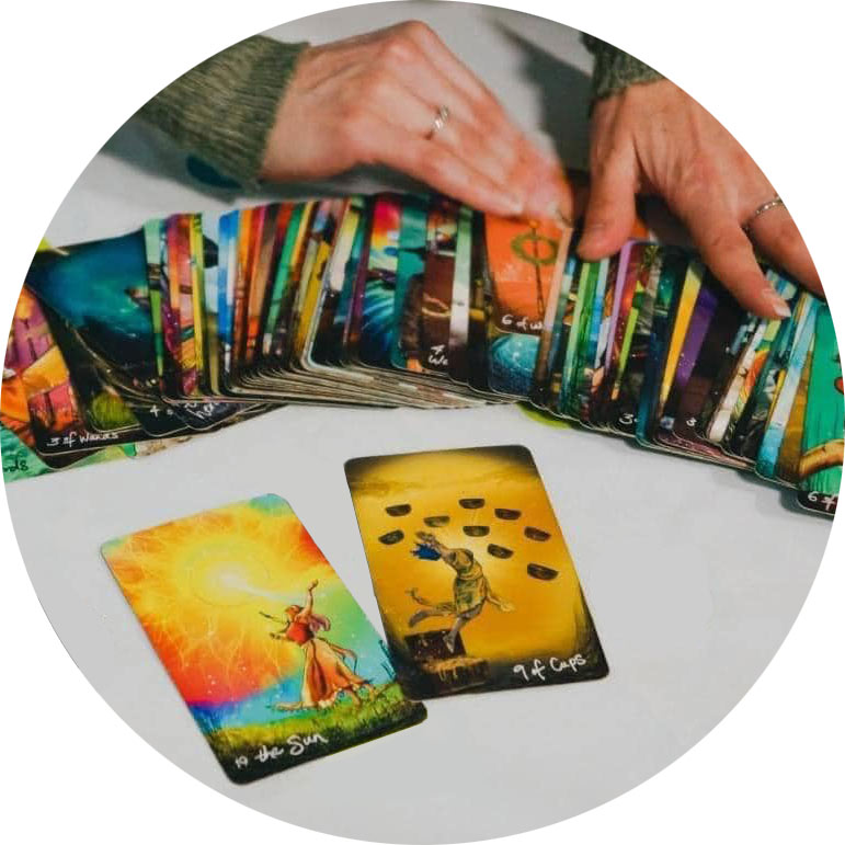 Médiation guidée avec Trica Tarot Tarot